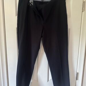 Ann Taylor Sleek Navy Dress Trousers